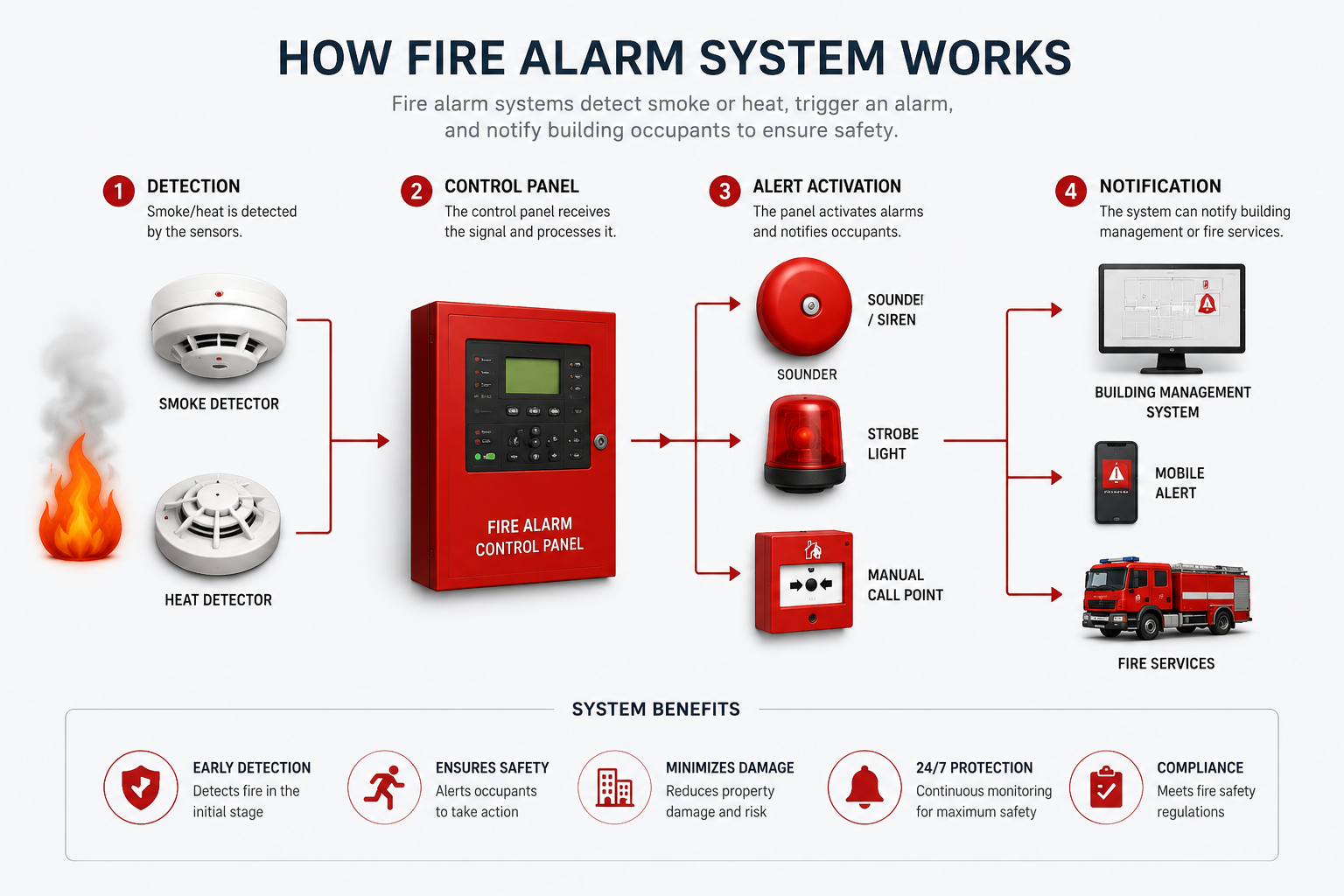 Fire Alarm Working